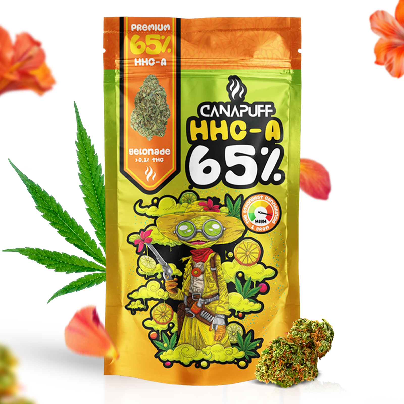 Canapuff - Gelonade 65% - HHC-A Bloemen