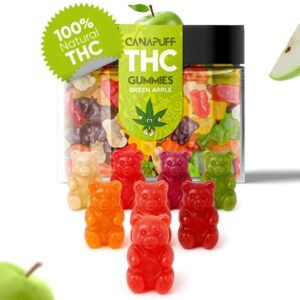 THC Gummies Groene Appel