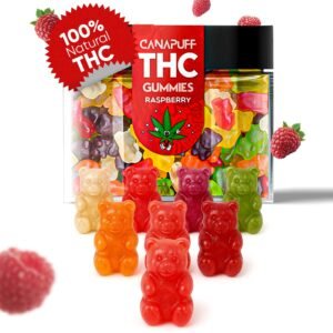 THC Gummies Framboos