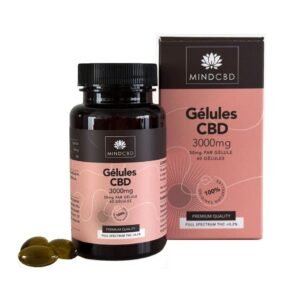 60 Full Spectrum CBD-capsules 3000 mg