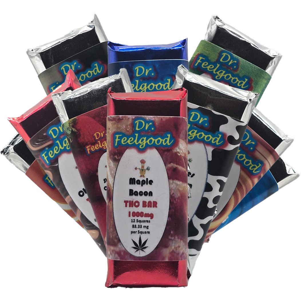 Dr.feelgood THC Bars – Verschillende Smaken