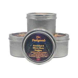 Essentiële 6 dagelijkse microdosis gummy's