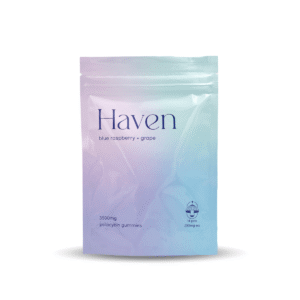 Haven Psilocybine Gummies – Blauwe Framboos + Druif