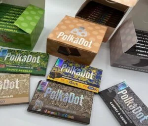 Koop Polka Dot 🍄 Chocolade Repen