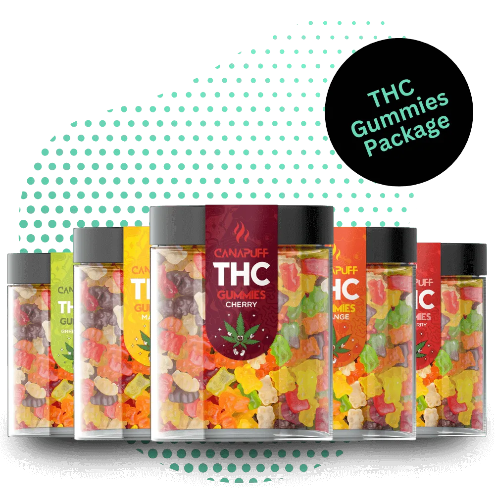 THC Gummies Verpakking