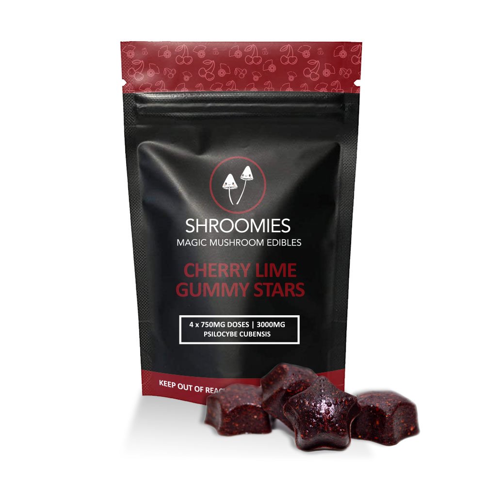 Shroomies – Cherry Lime Gummy Stars