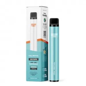 Cool Menthol Vape Pen 500mg CBD+CBG (klaar voor gebruik)