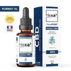 CBD-olie met hoge concentratie 30 ml 12000 mg / 40% THC-vrij