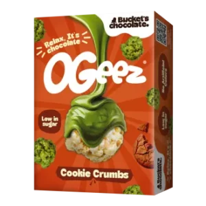 Cannabisvormige chocolade 1-pack koekkruimels (40 g)