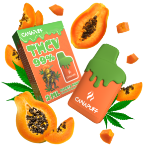 Papaya Punch 99% THCv - Canapuff - Eenmalig Gebruik - 2ml