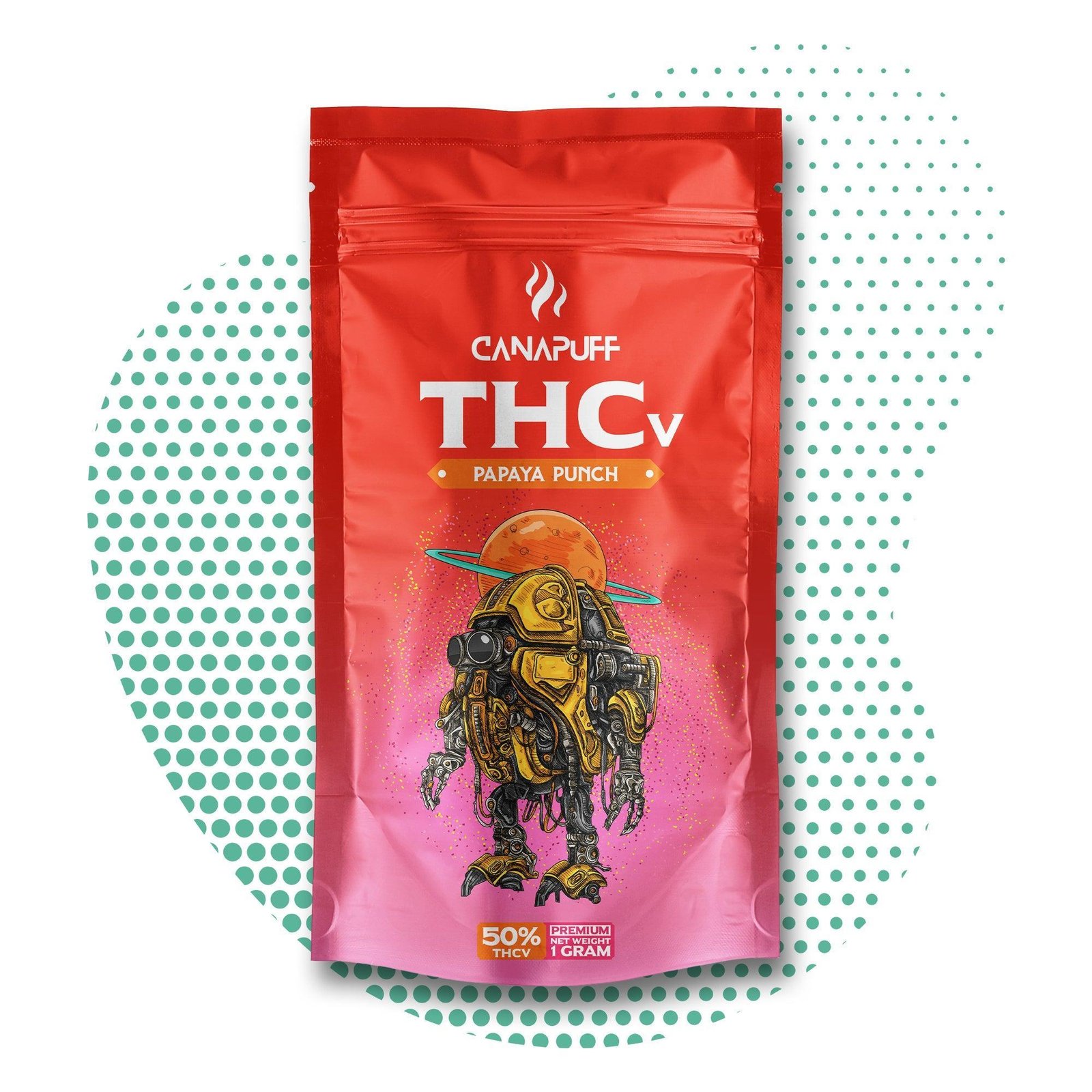 CanaPuff - PAPAYA PUNCH 50% - THCv Bloemen